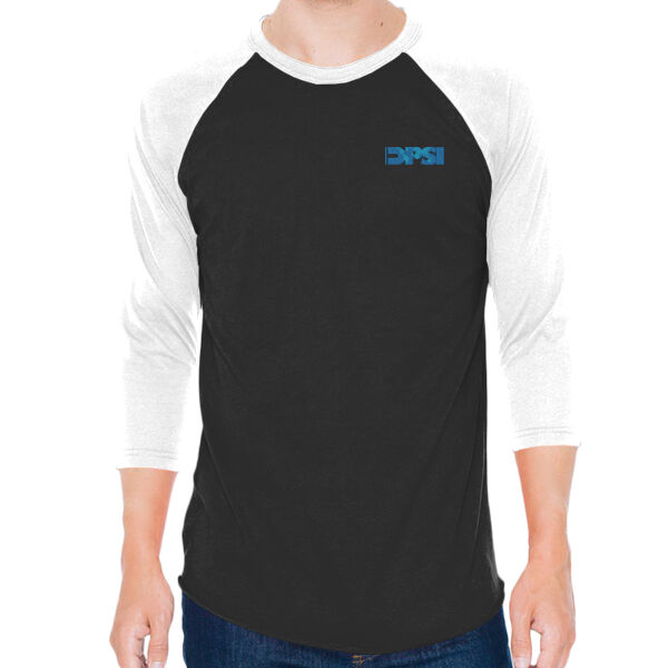    - 50/50 Raglan Three-Quarter Sleeve Tee Thumbnail