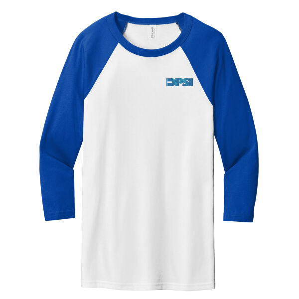    - Unisex 3/4 Sleeve Baseball Tee Thumbnail