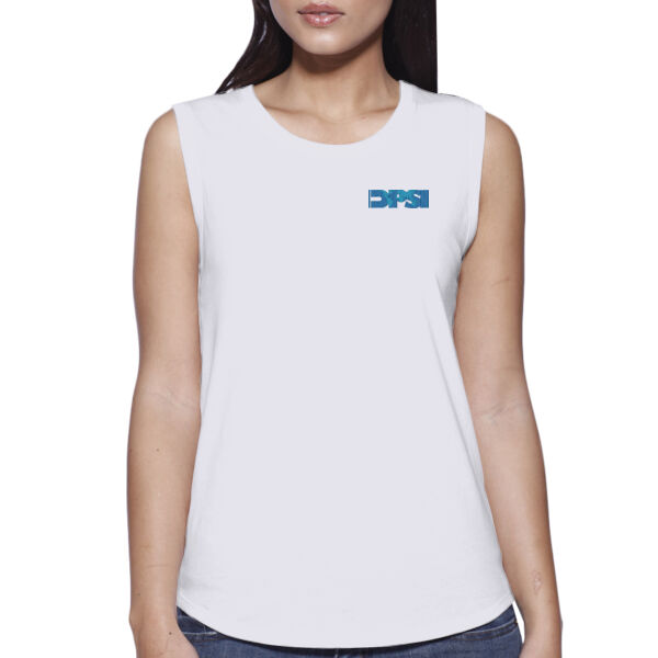    - Ladies' CVC Sleeveless T-shirt Thumbnail