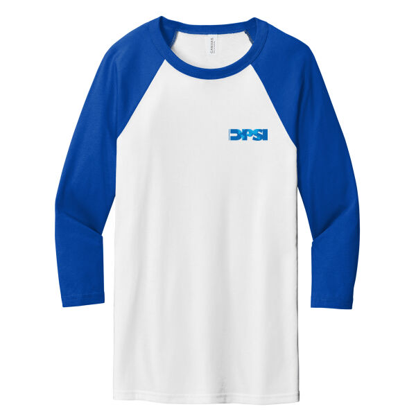    - Unisex 3/4 Sleeve Baseball Tee Thumbnail
